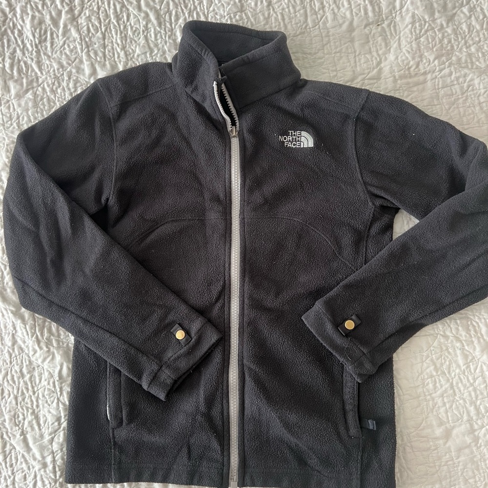The North Face Charcoal Full-Zip Jacket